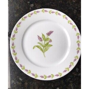 Portmeirion Studio PS Lavender Lilac Salad Appetizer Dessert Plate 7.5"